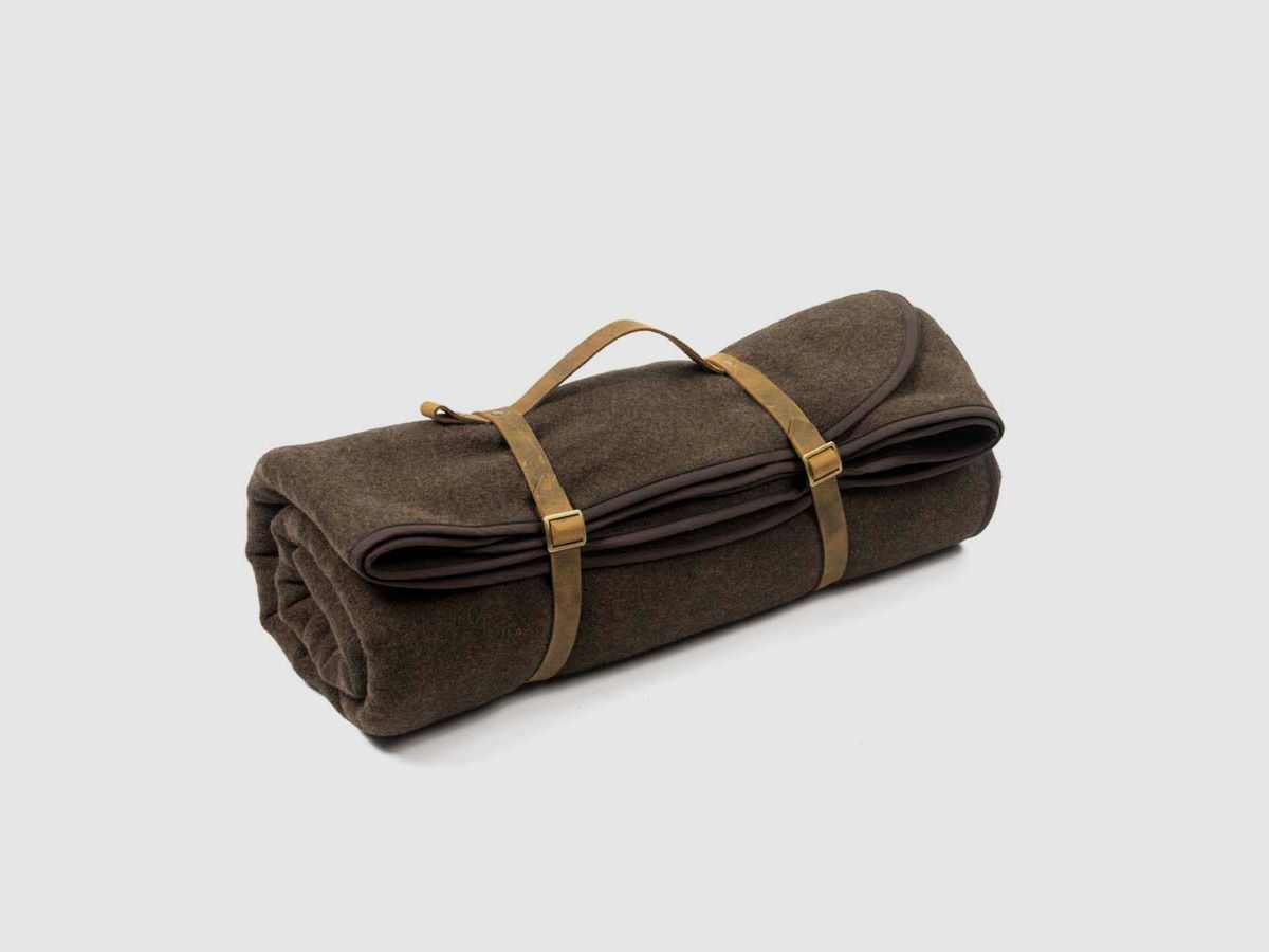Loden blanket "Sonnblick", cappuccino