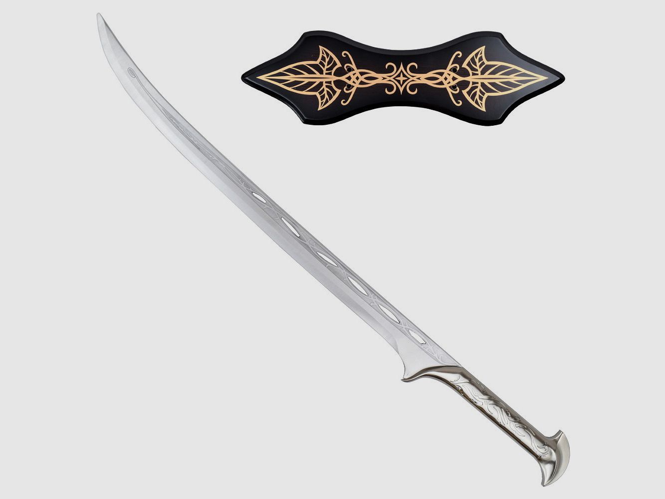 Thranduil Schwert Elfenkönig mit Ständer