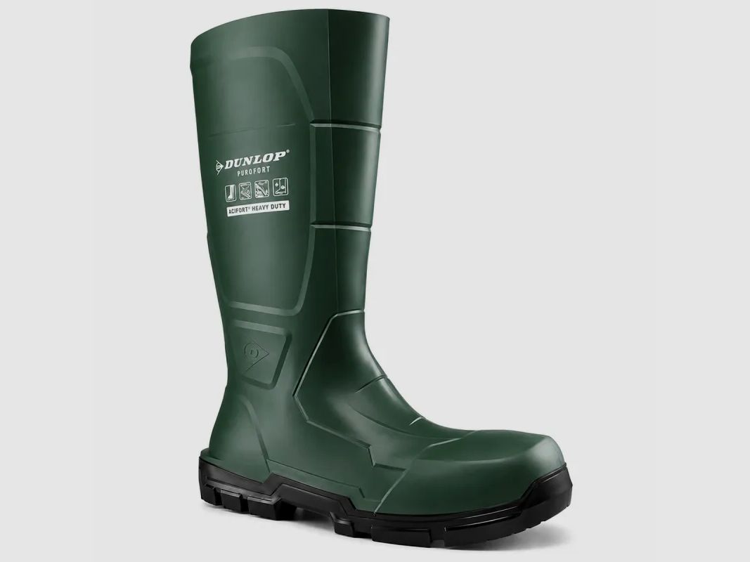 Dunlop JobGUARD Arbeitsschuhe grün Acifort O4 CI AN FO SR, Bild 8 von 12