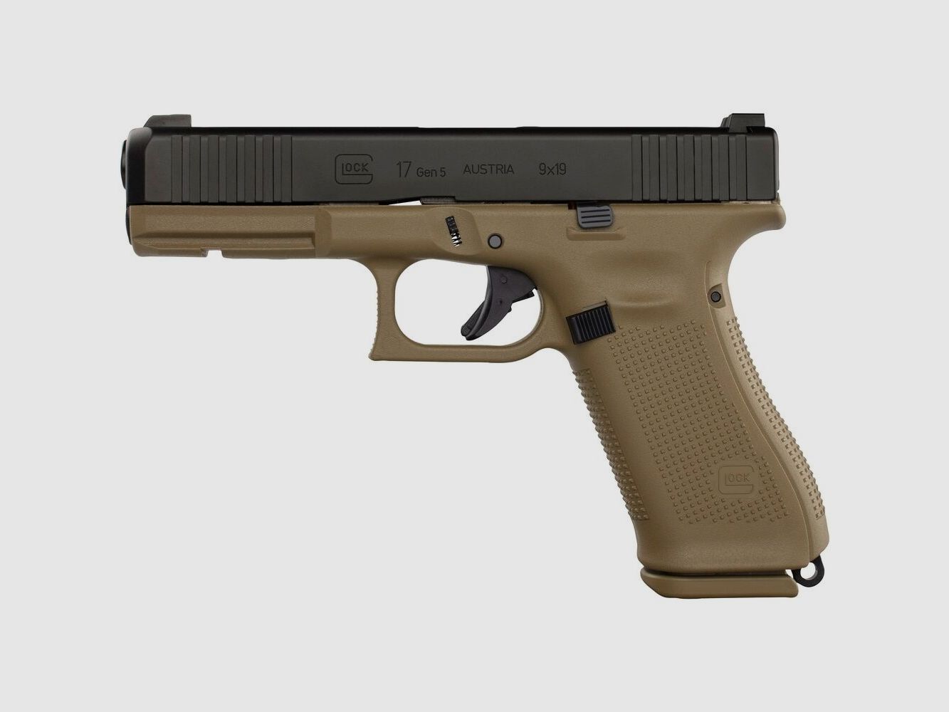 Glock Pistole 17 Gen5 FR Coyote 9 mm Luger