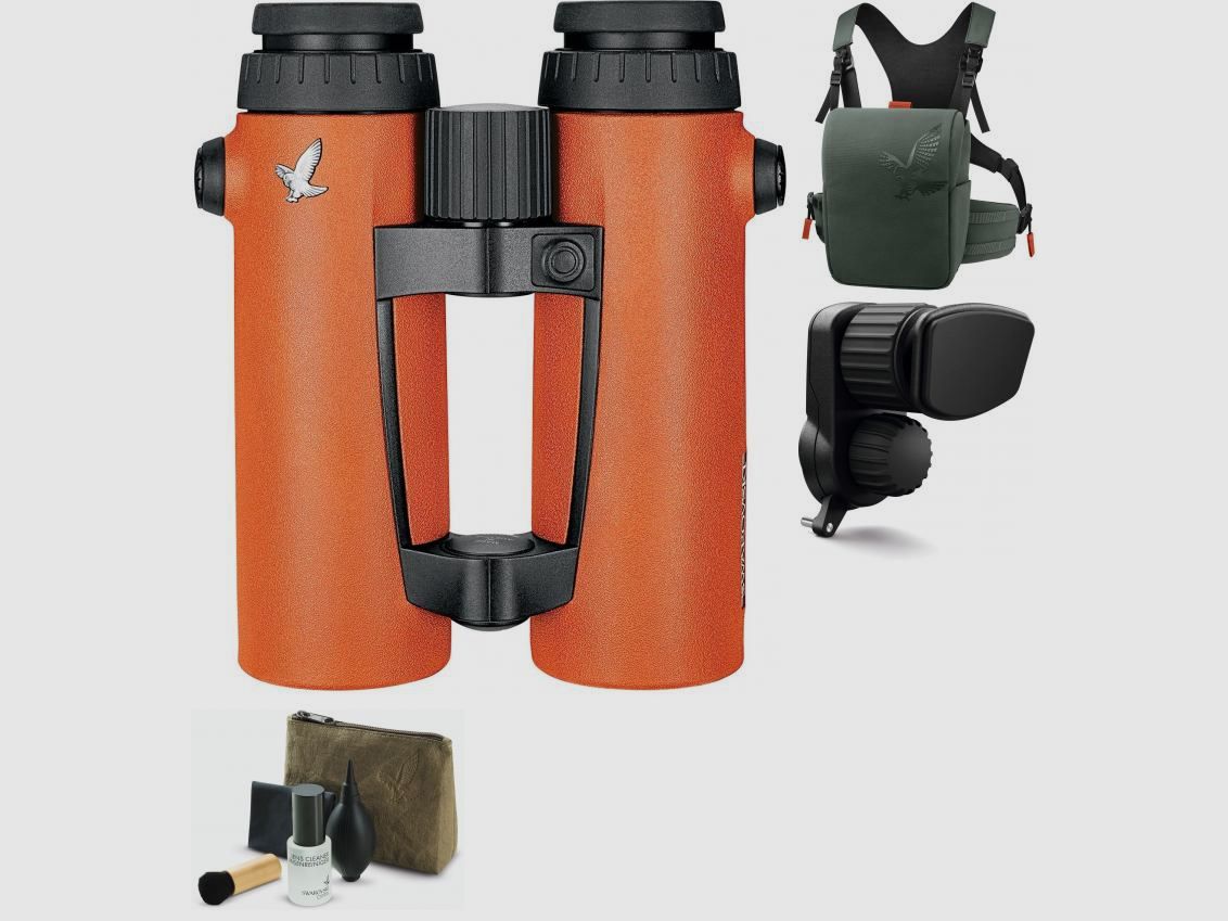 SWAROVSKI OPTIK Swarovski EL Range 10x42 Orange mit FRR Stirnstütze 42 Allround-Jagd
