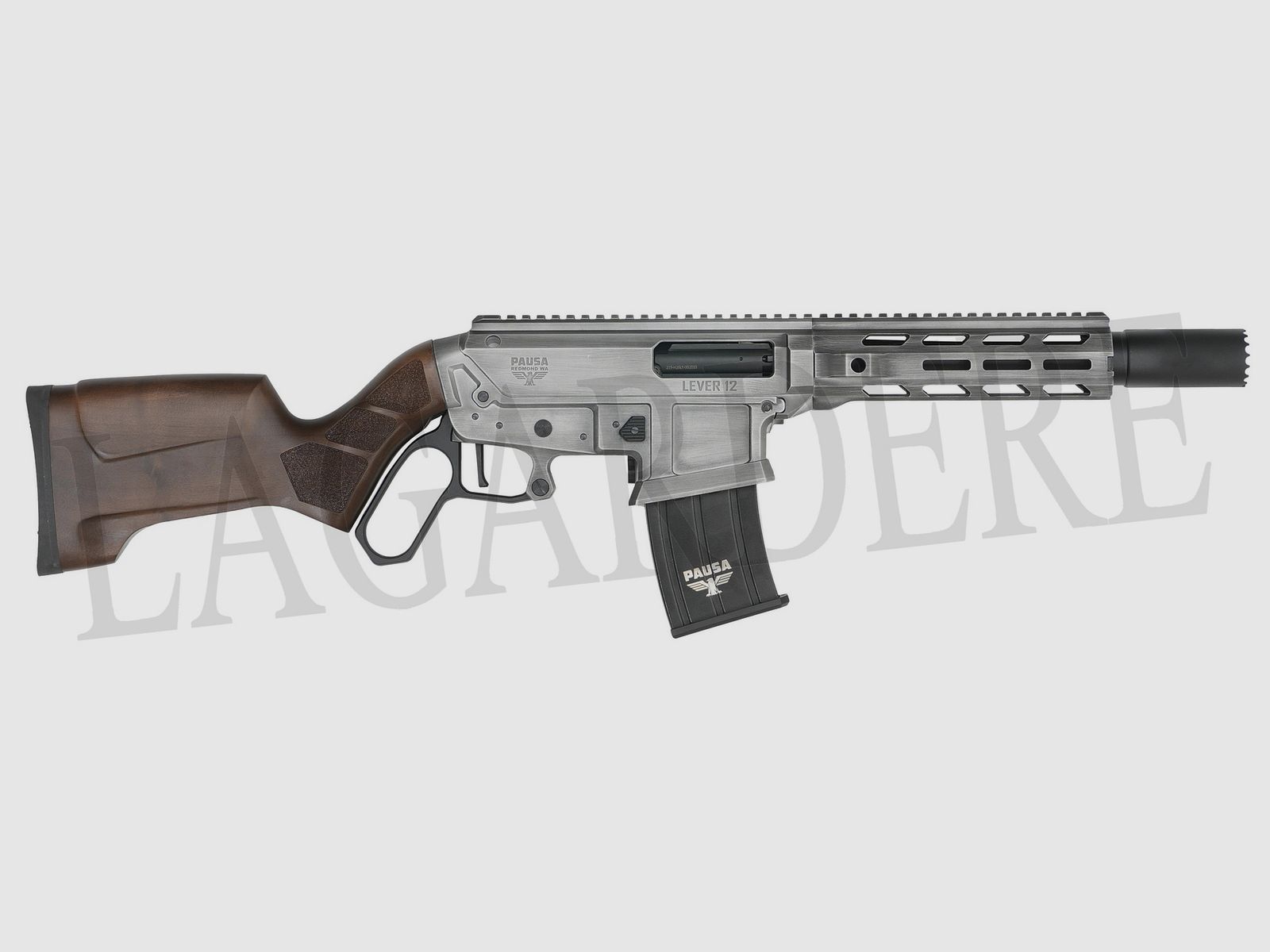 PANZER ARMS USA LEVER12 GRAU HOLZ 12,2" (UNTERHEBELREPETIERER)