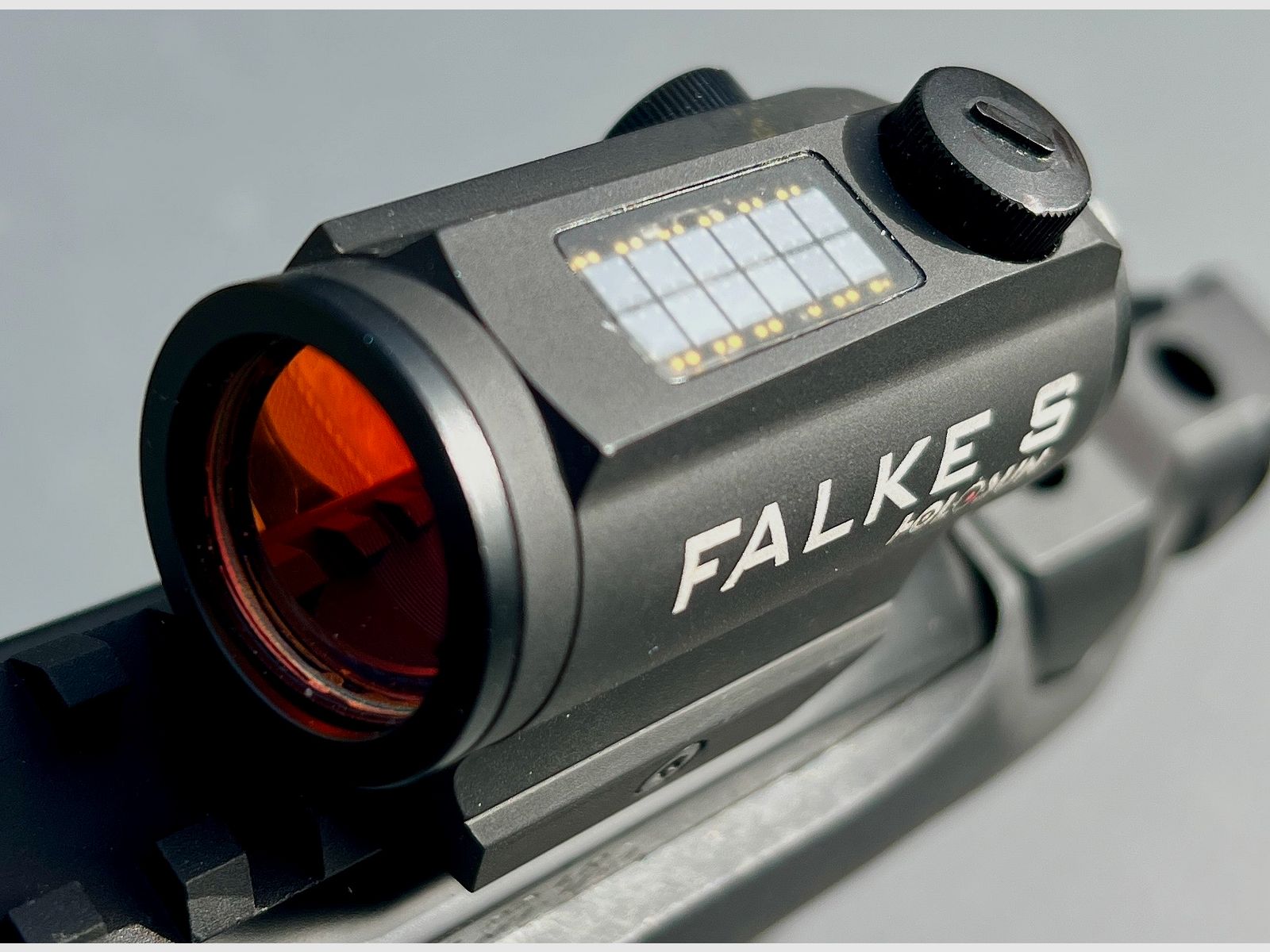 FALKE S Holosun 2GS Red Dot – seltene frühe Version mit Sicherungsaktivierung – für AR15, Pistole & Flinte