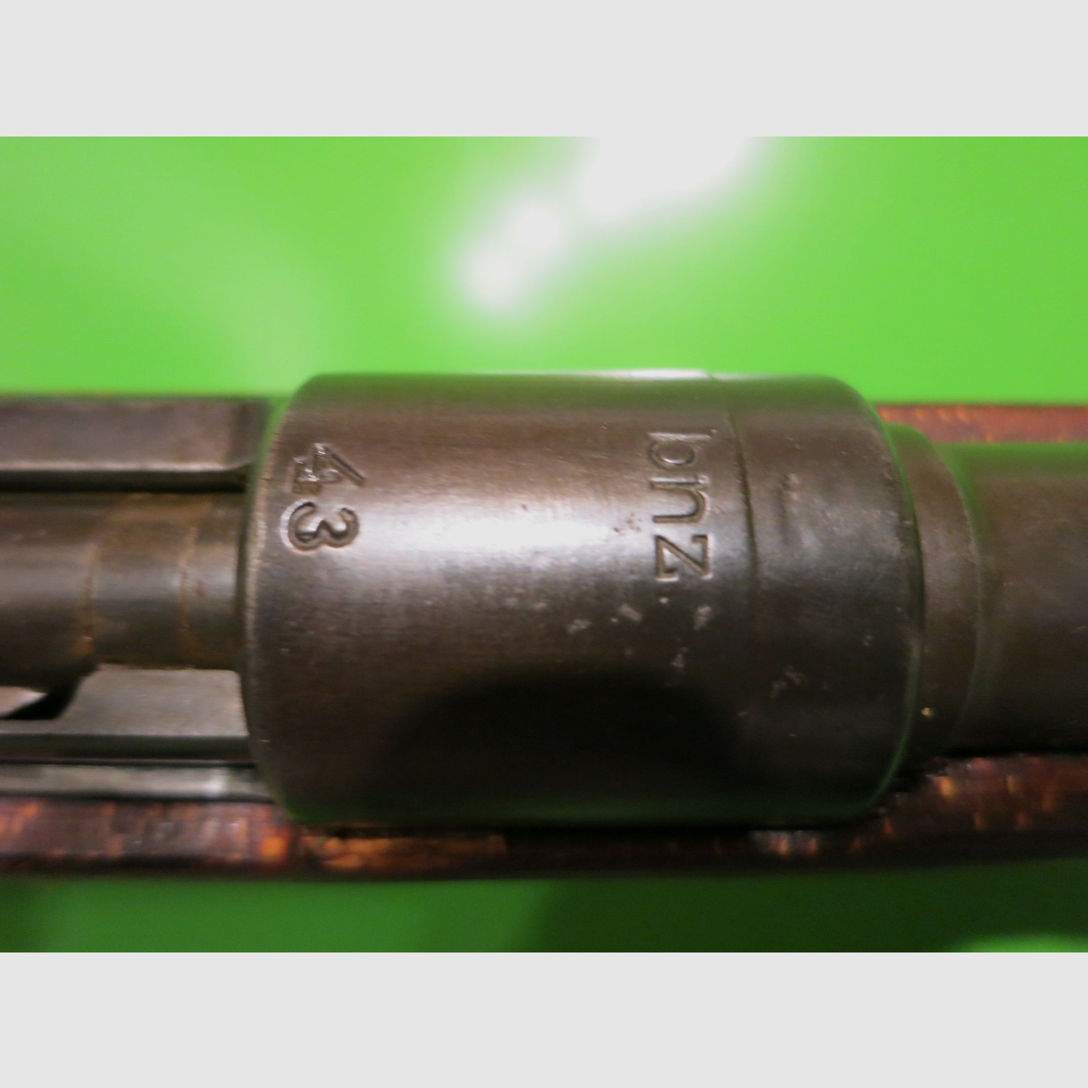 Deko "Mauser-Wehrmacht-Karabiner" K98 WaA, 8x57 IS, orig. Gewehr/Karabiner "Preduzece 44" , BKA    #18-