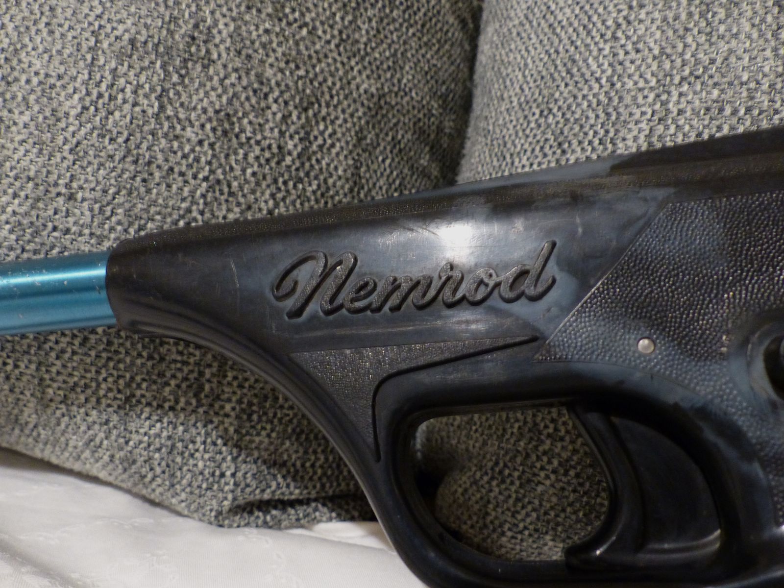 Harpune Speargun Spear Gun Nemrod Clipper mit Speer und Luftpumpe 60er James Bond 007 vintage