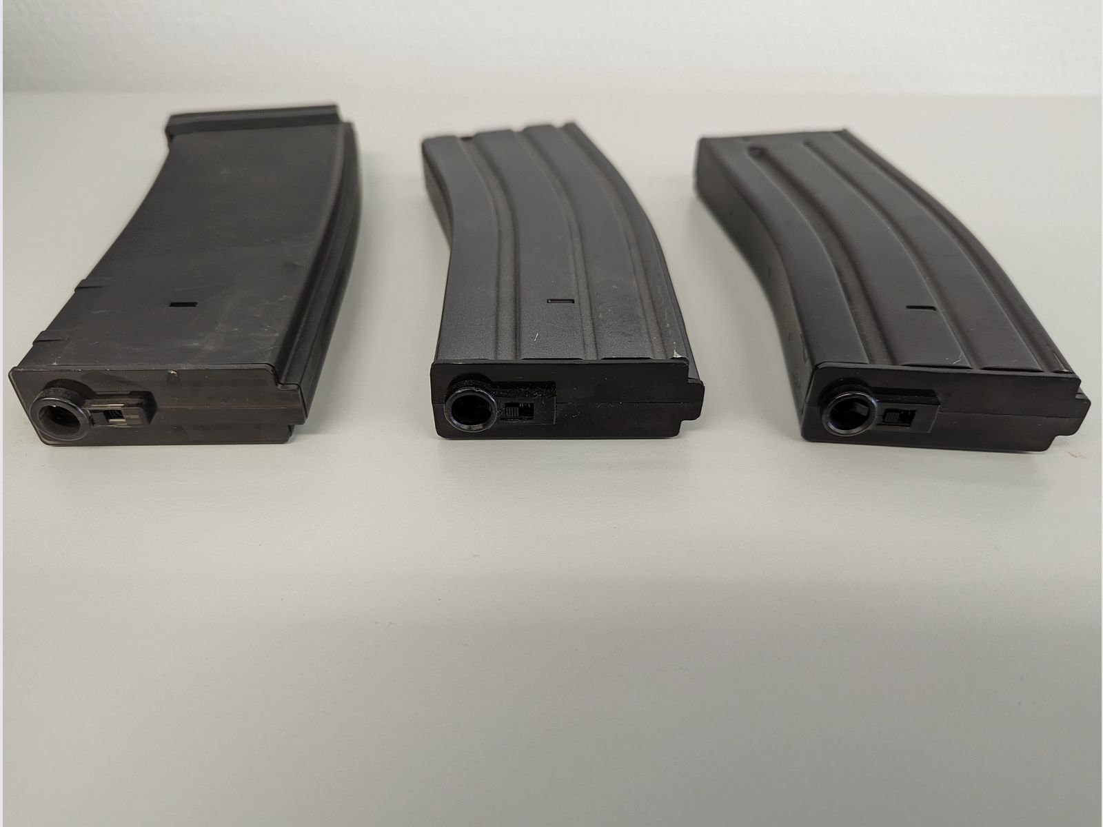 3x Airsoft Softair M4 AR15 Metall Magazin High Cap