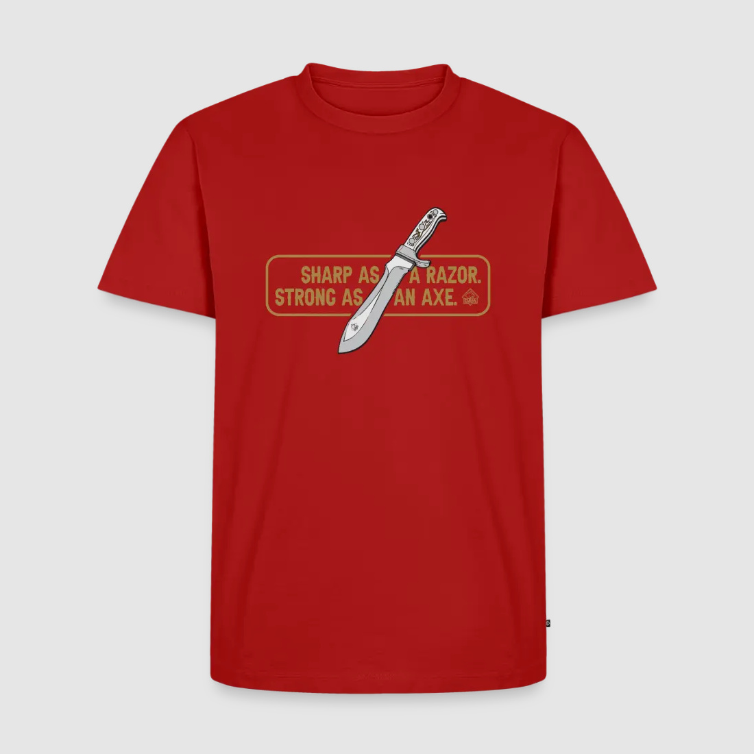 PUMA Męska Premium T-Shirt "White Hunter Sharp & Strong"