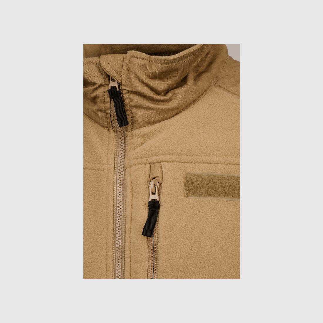 Brandit Herren Fleecejacke Ripstop