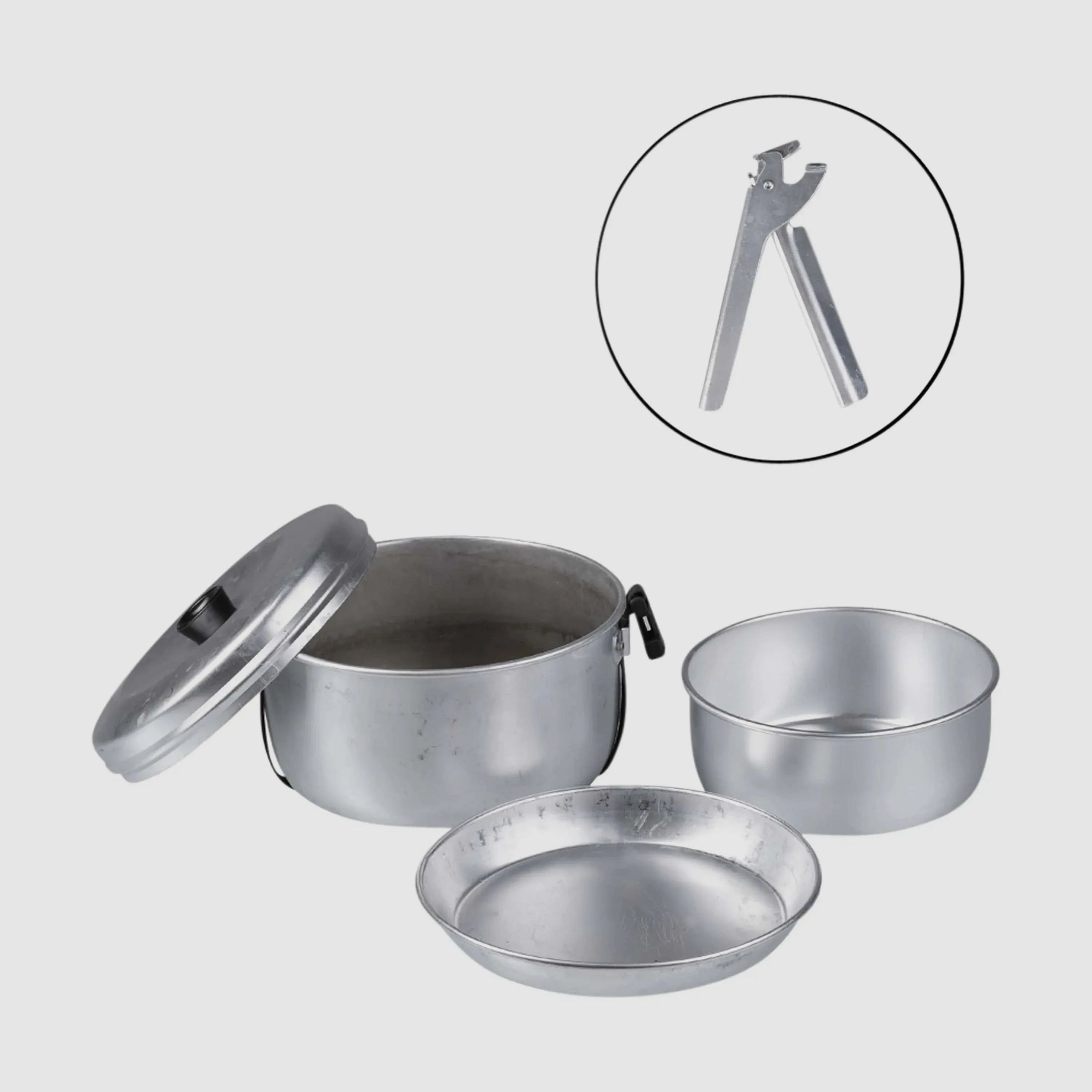 BW Kochgeschirr Trangia 5-teilig gebraucht