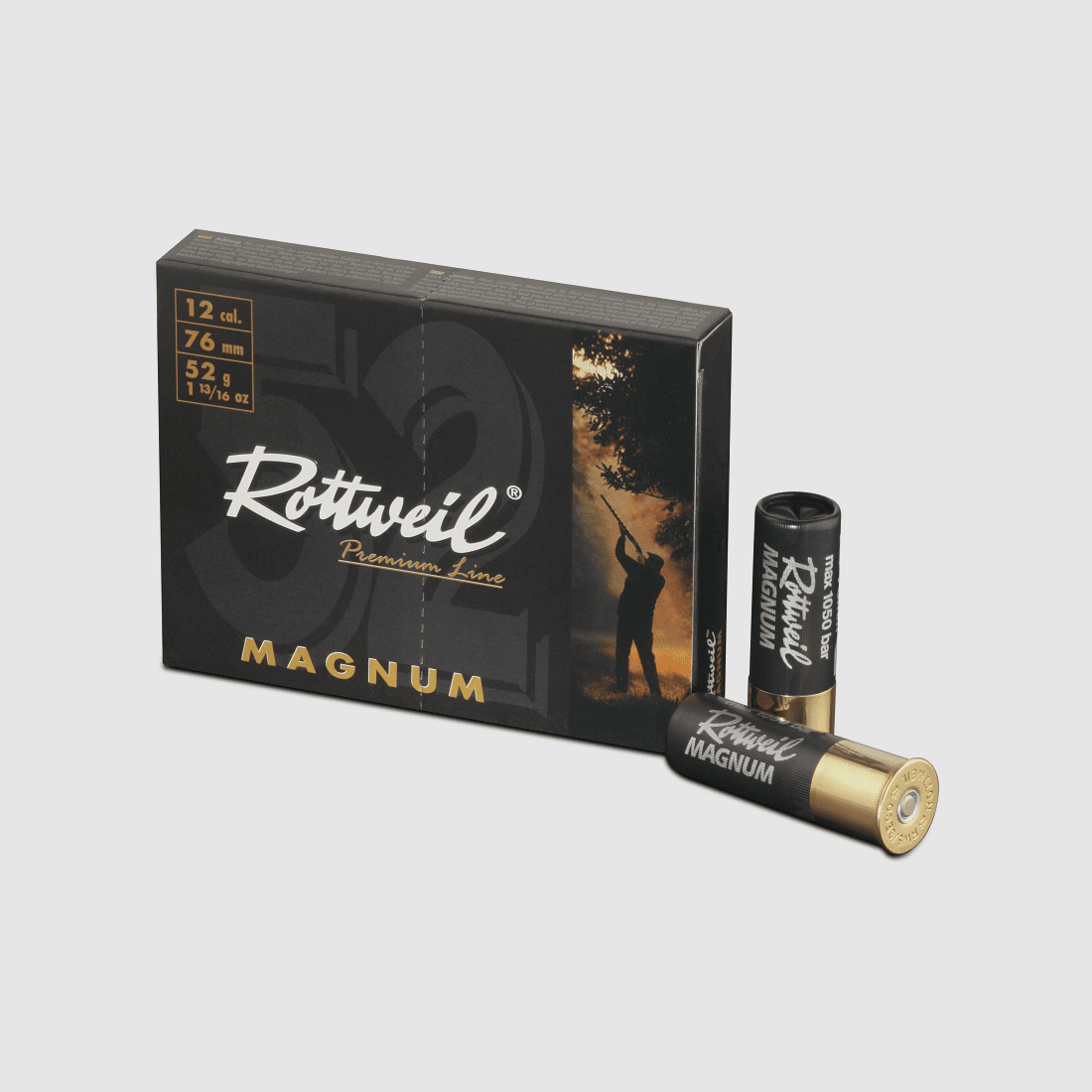 Rottweil Magnum 12/76 52g. 3,5mm - 10 Stk.