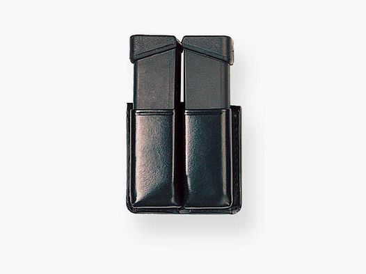 Magazinhalter TWIN Box 9 mm Para einreihig ( 12 x 32 mm ) Braun