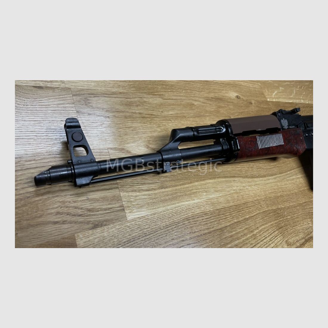 sportowo dopuszczony! WBP Jack - półautomatyczna broń .223Rem oryginalne części DDR NVA - system AKM AK47 AK74 - tłumik płomieni AKM