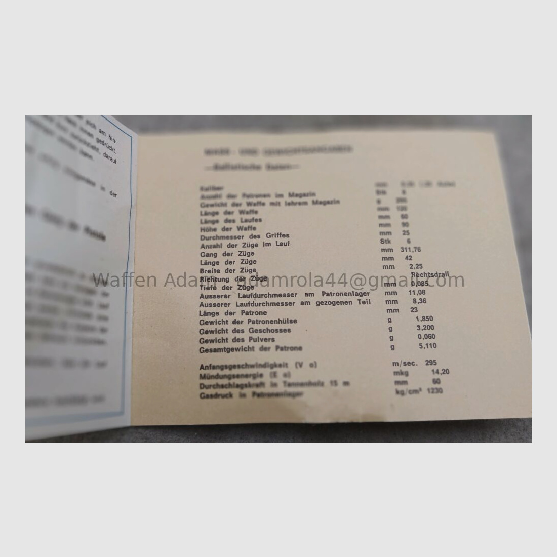 Star CU-Starlet, Taschenpistole