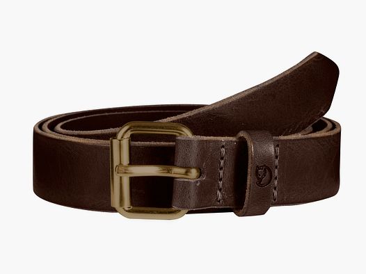 Fjällräven Singi cintura 2,5 cm, Leather Brown