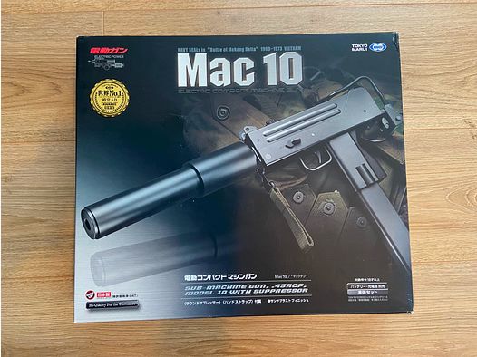 Tokyo Marui Mac10 S-AEG 0,8joule semi TOP Zustand! Airsoft / Softair