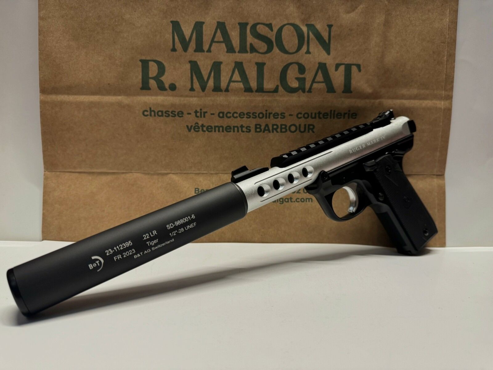 RUGER MARK IV 22/45 LITE Grau cal. 22lr, Bild 3 von 7