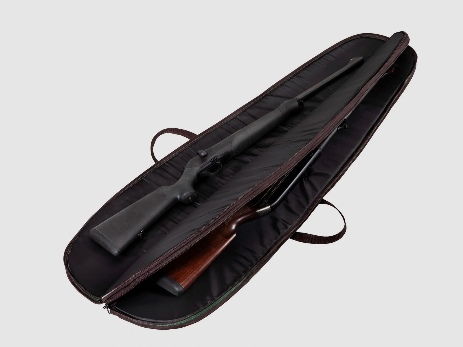 Parforce 171333 Doppelfutteral Polyamid Grün 126 cm Innenlänge