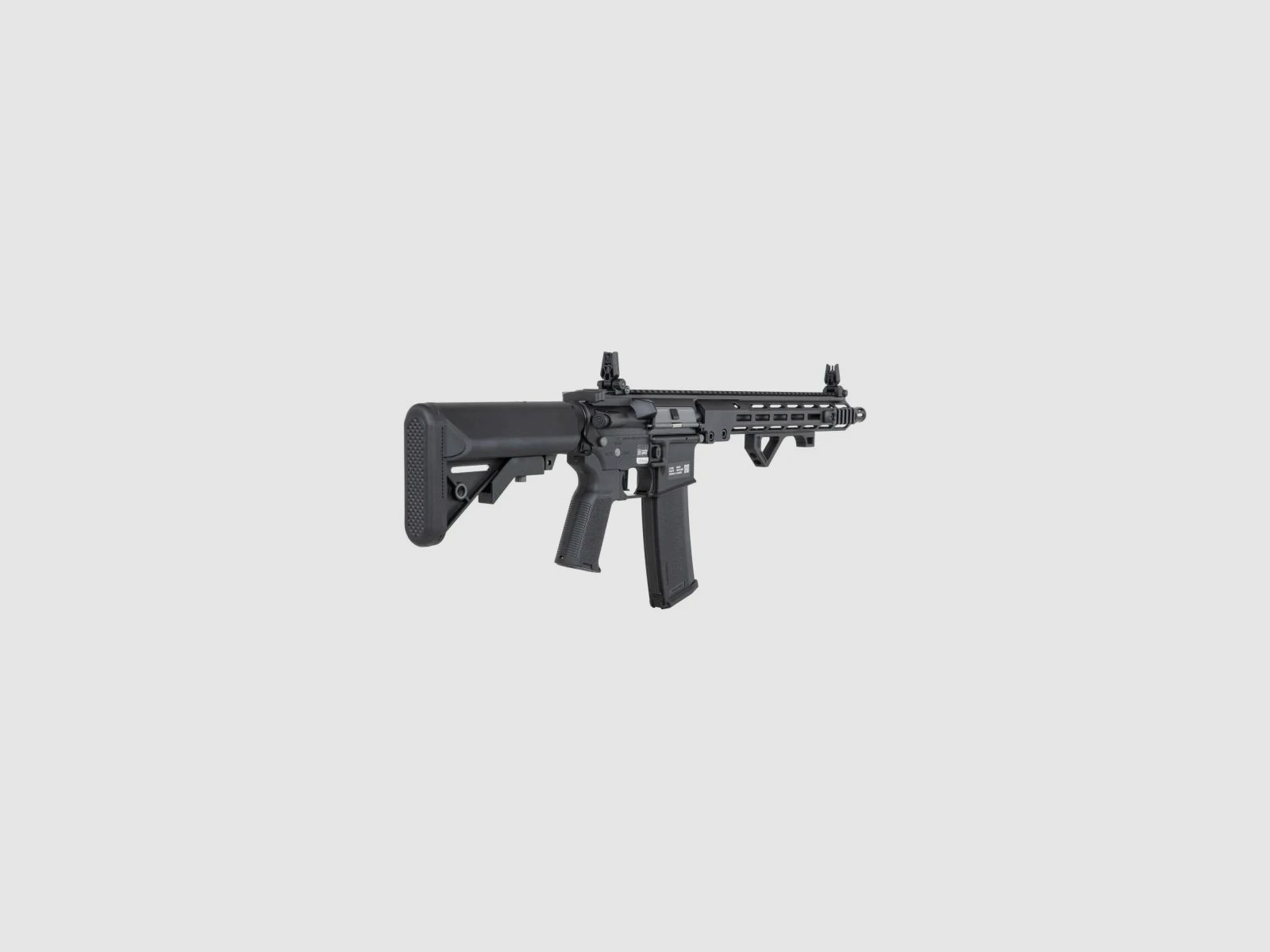 SA M4 Carbine M-LOK (SA-P22 PRIME™ Aster II ETU BLDC™) Rifle Airsoft Libre a partir de 18 - Negro -F-