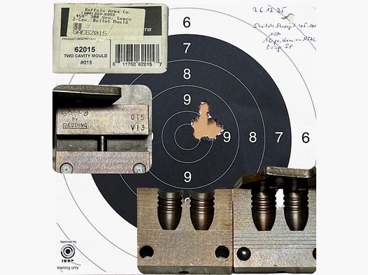 Saeco Doppelkokille voor 45-70, enz. 300 Grain 