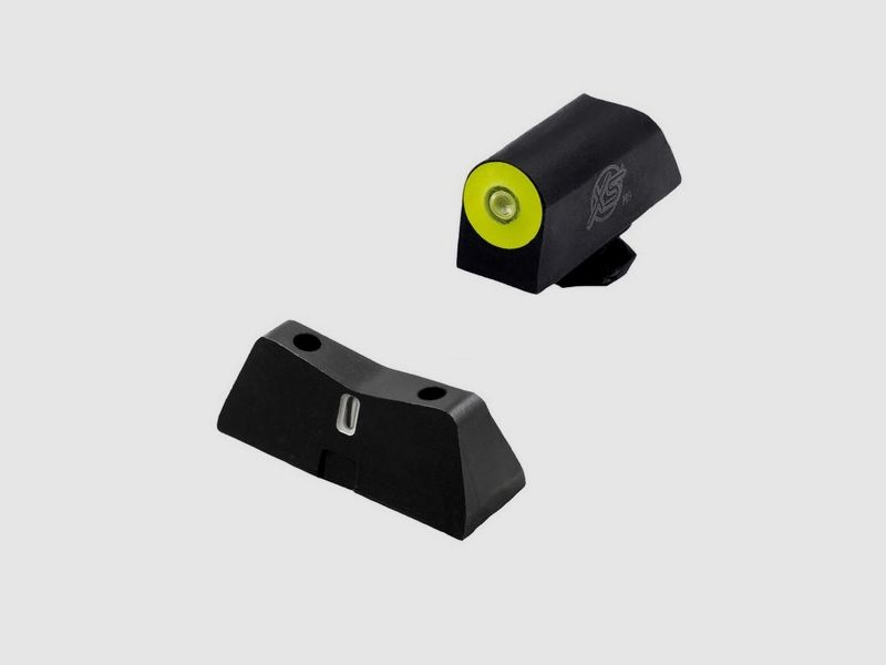 N-Visier DXT2 green Big Dot yellow Glock 17-39/45/47