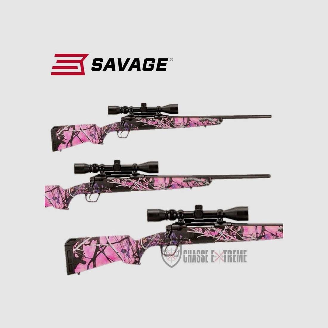 Karabina SAVAGE AXIS XP Muddy Girl 20"