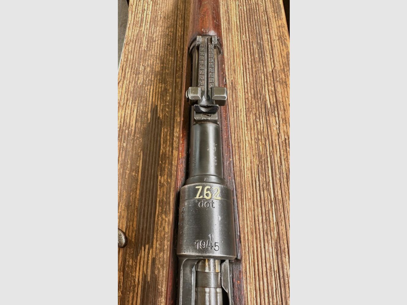 Mauser Mod. K98 con baionetta Fichtel & Sachs 1945 .308Win