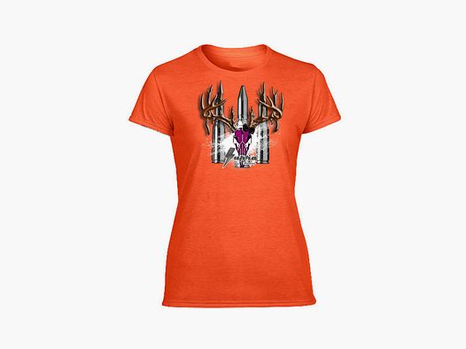 T-SHIRT SUPRA DAMEN ORANGE GRÖSSE S Marke ROG