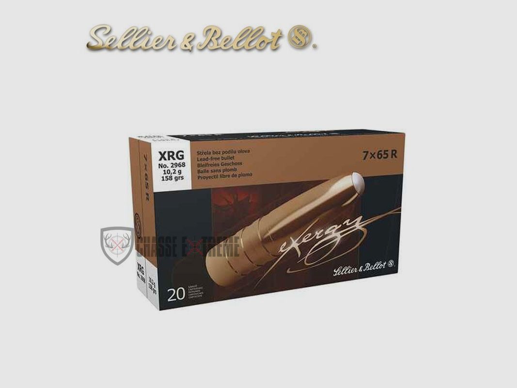 20 Patronen S&B Kal. 7×65R 158gr XRG