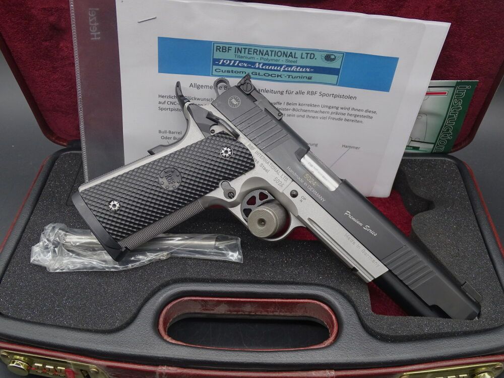 RBF 1911 Match King MK II Series Handmade in Germany 6" Kaliber .45 Auto 1911 Match King MK II Premium Series LP 3240 Euro