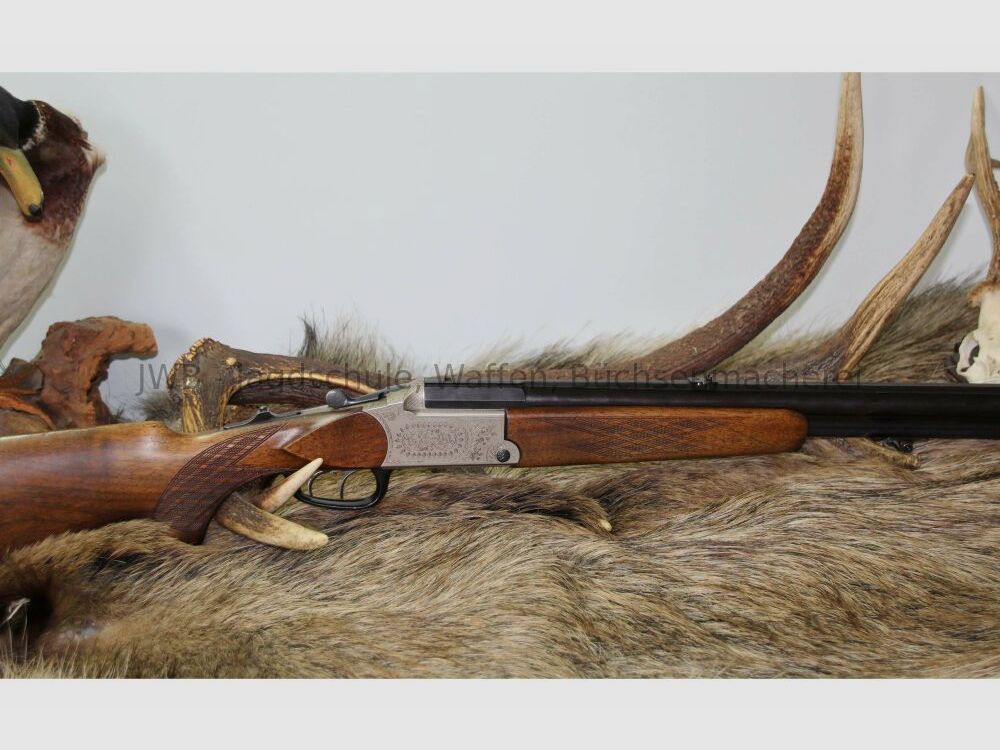 Blaser ES 63 ideale Damenwaffe da nur 35 cm Schaftlänge 7x65R;12/70