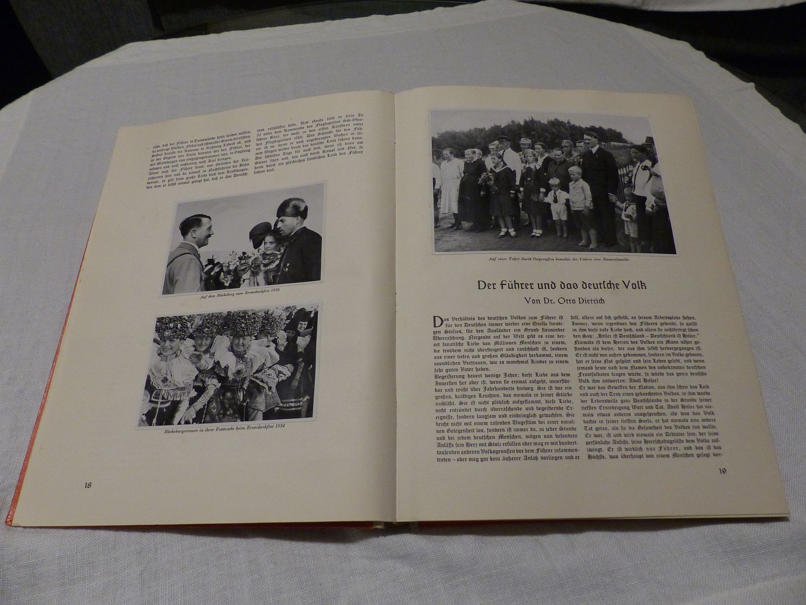 Adolf Hitler Bilder aus dem Leben des Führers 133 Seiten 1936