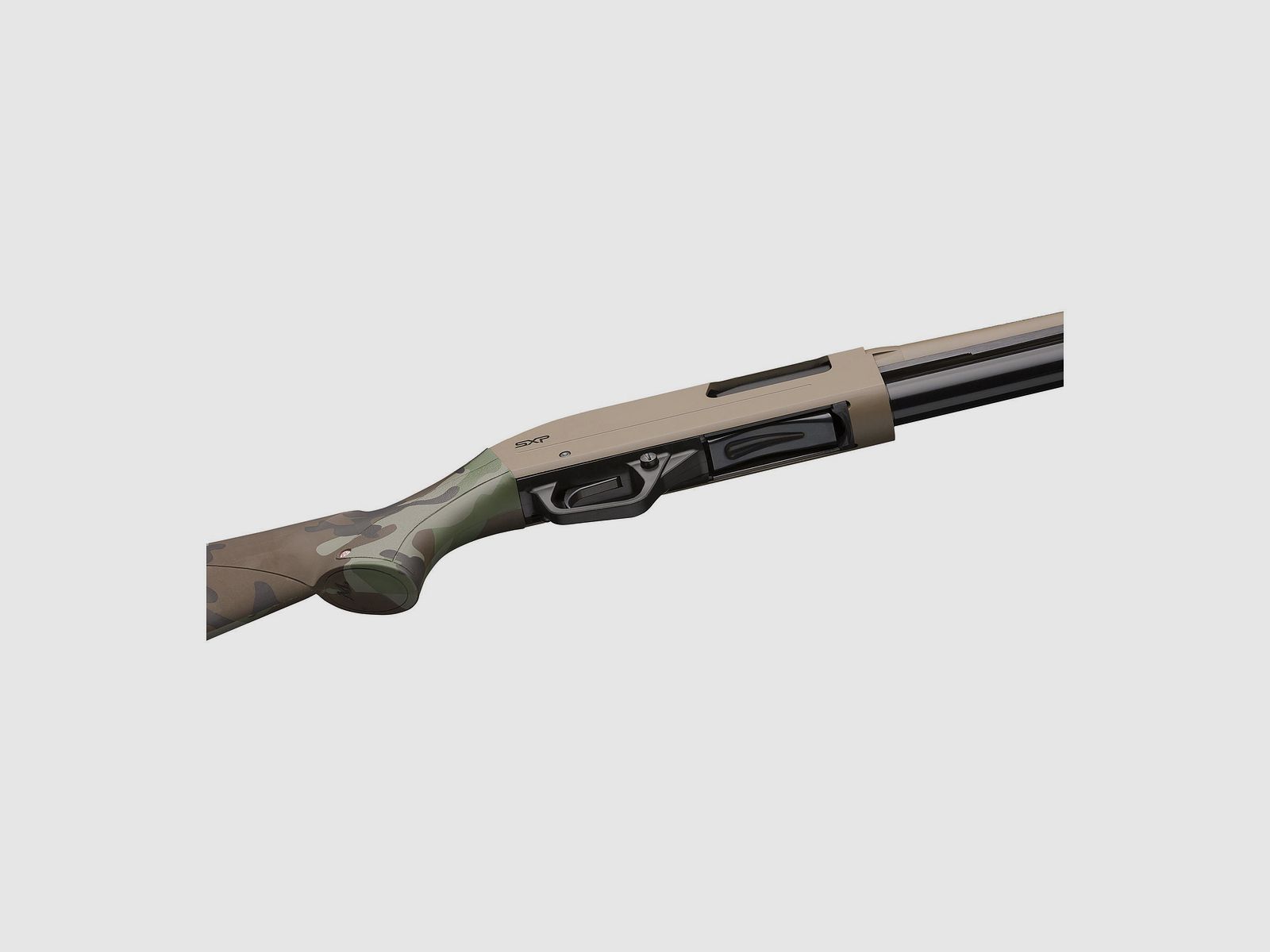 Escopeta de Acción por Bombeo Winchester SXP Woodland FDE Defender 12M, imagen 5 de 5