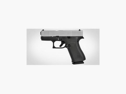 Pistole Glock 43X FS Silberner Schlitten