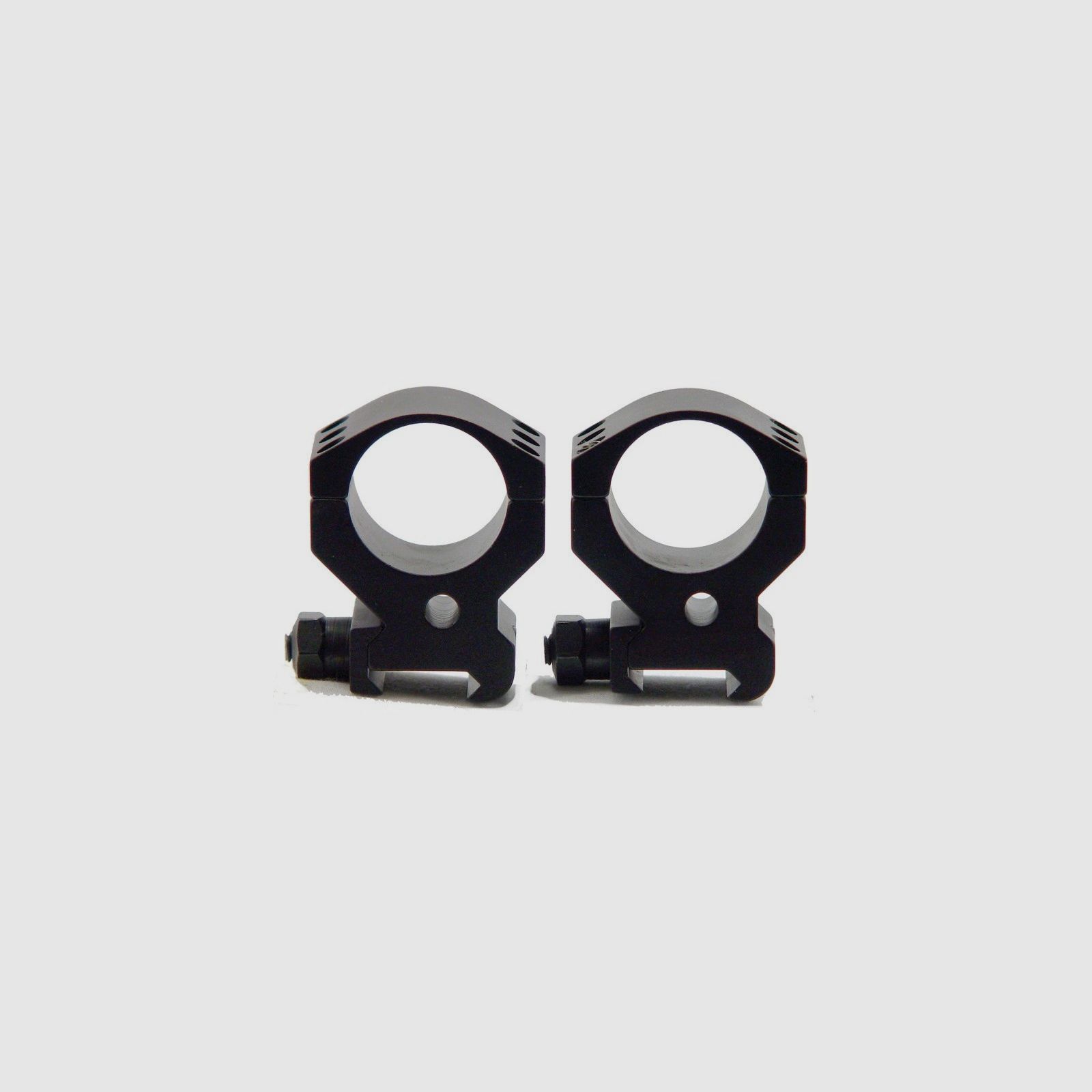 Colliers de montage haut aluminium Bauer 30mm pour rail 22mm