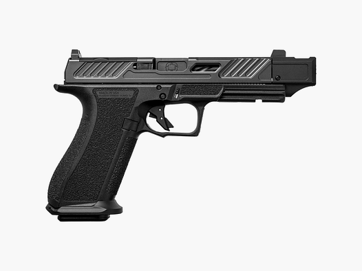 Shadow Systems Pistole DR920P OR, 9mmLuger, 5" Lauf geflutet Schwarz, Kompensator, 17+1