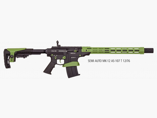 DERYA Selbstladeflinte MK-12 AS-107GP 12/76 ?Zombie Green?