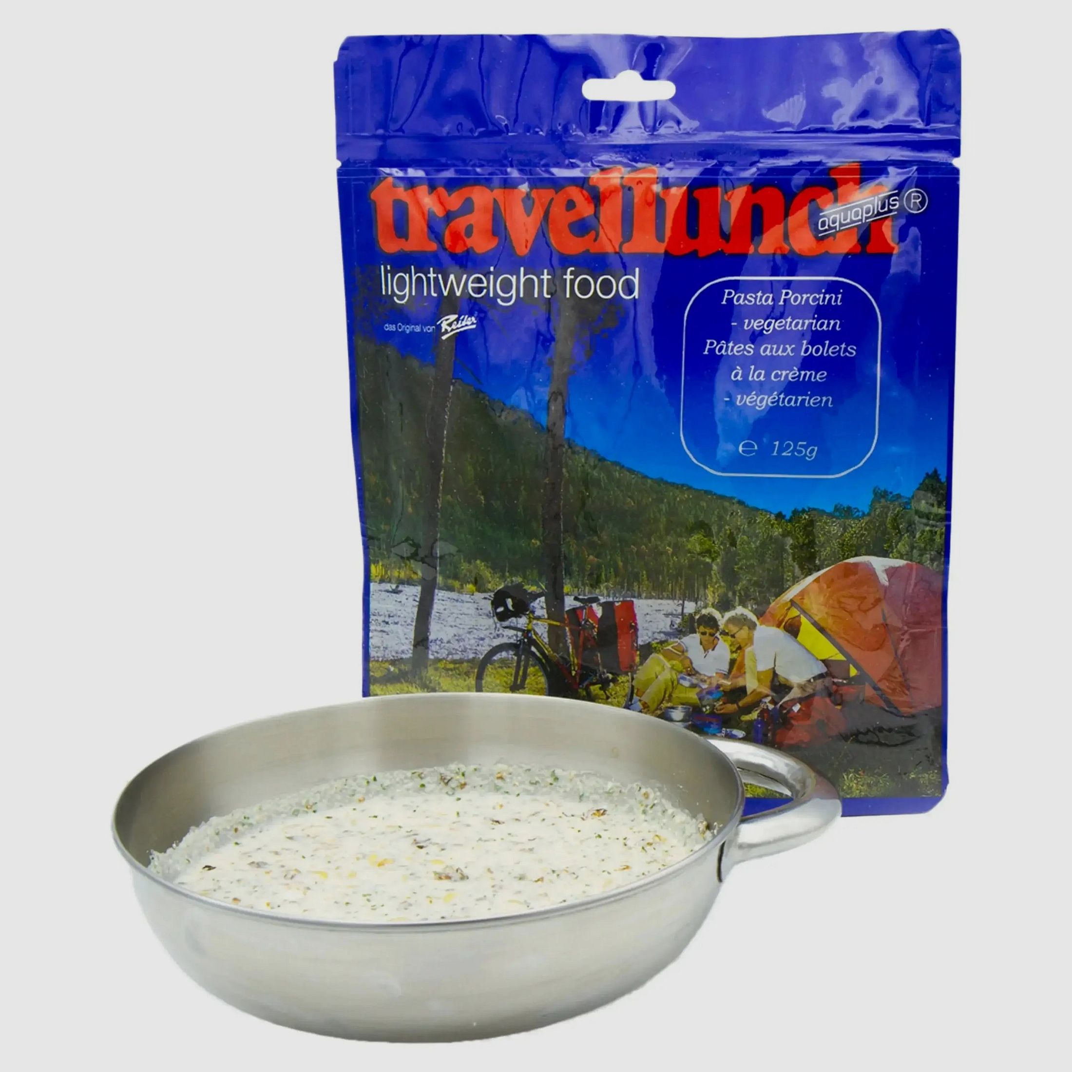 Travellunch Travellunch garnek z borowikami z makaronem wegetariańskim 1 opakowanie