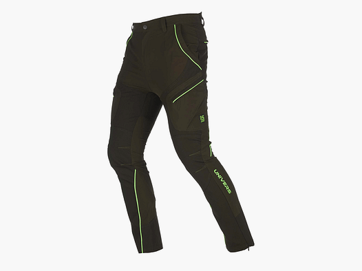 PANTS – MEN – UNIVERS – ALPI 4-WAY STRETCH GREEN/FLUO