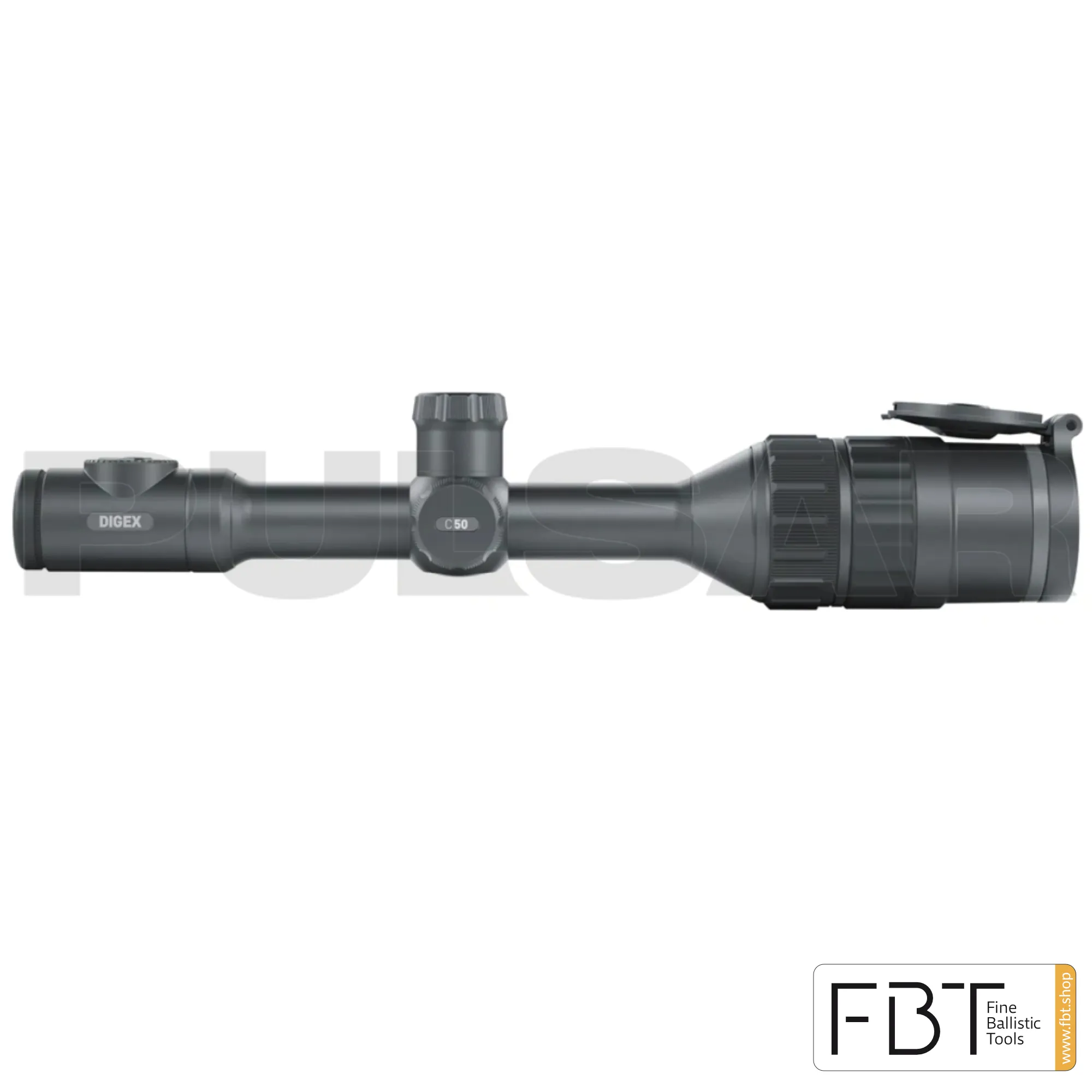 PULSAR DIGEX C50 avec X940S IR Éclaireur Infrarouge | Lunette de Tir Numérique de Jour et de Nuit, image 6 sur 7