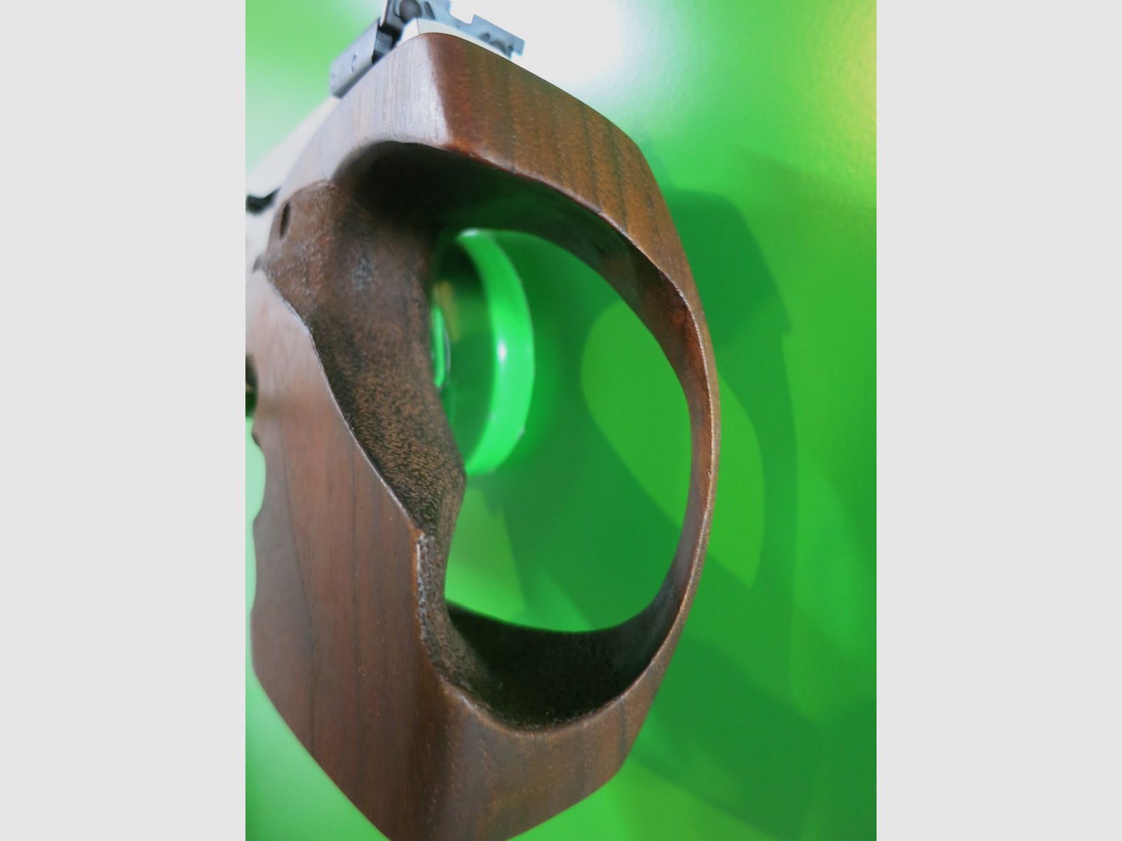 Sport-Pistole Walther OSP Kaliber .22lr, NILL Sport-Griff, .22 Short, Nickel-Version    #79-