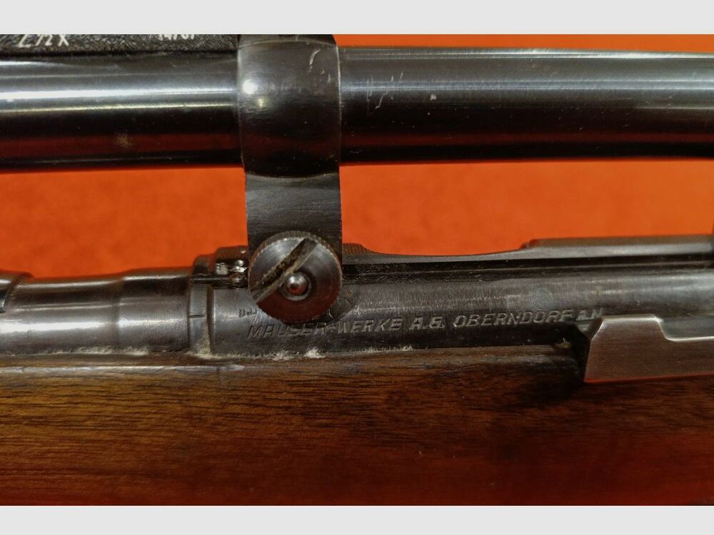 Jednolufowy Mauser Deutsch.Sportmodell .22WinMag