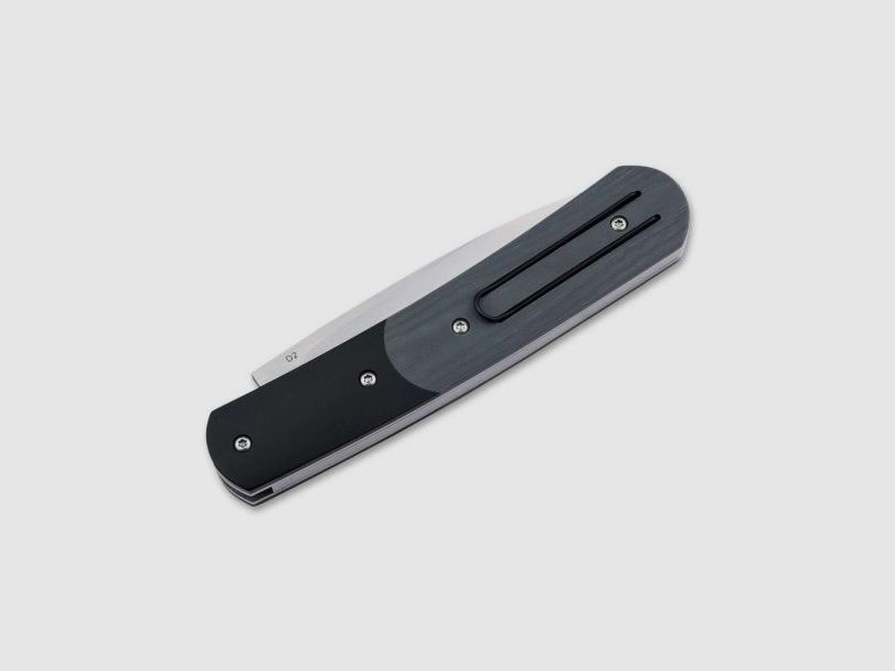 Böker Plus DogLeg Auto black/grey automatic knife for men, image 3 of 4