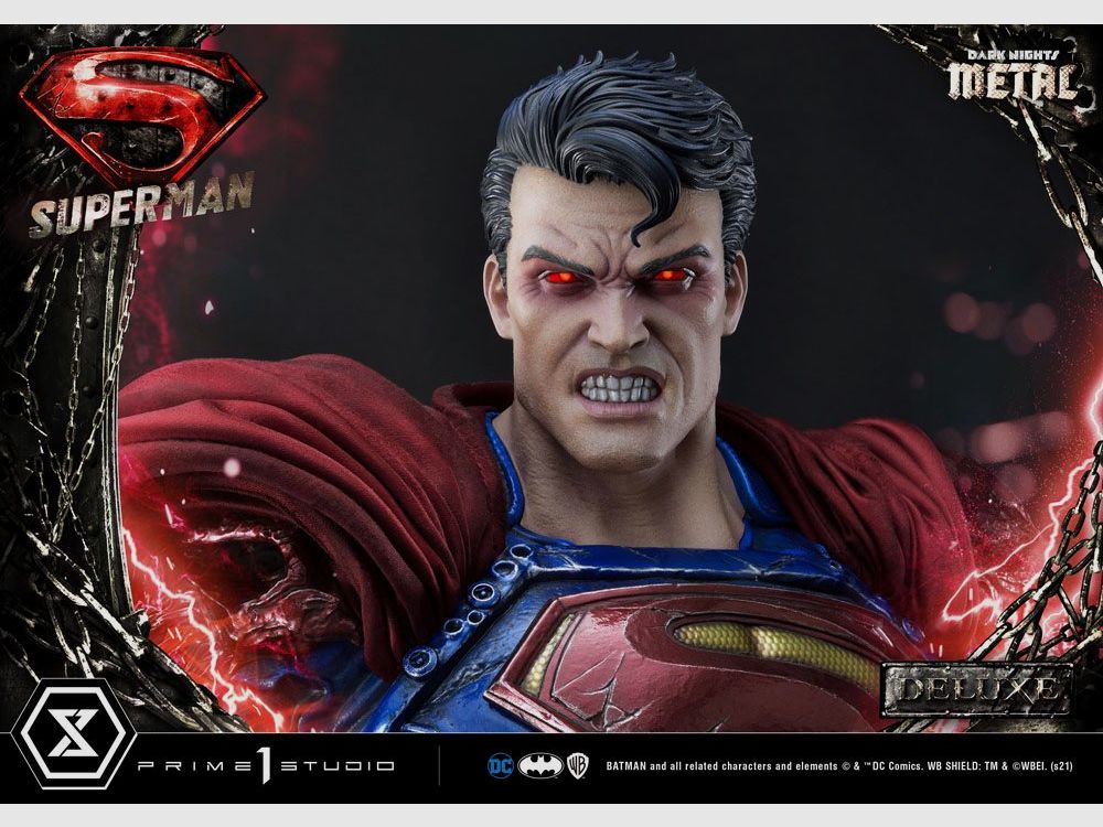 Dark Knights: Metal Statue 1/3 Superman Deluxe Bonus Ver. 88 cm | 43117