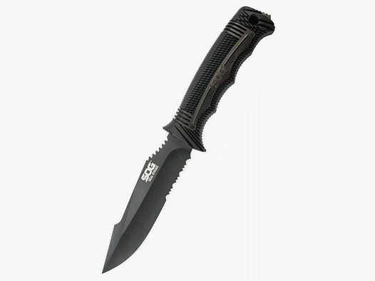 Coltello fisso SOG Seal Strike Nero AUS-8