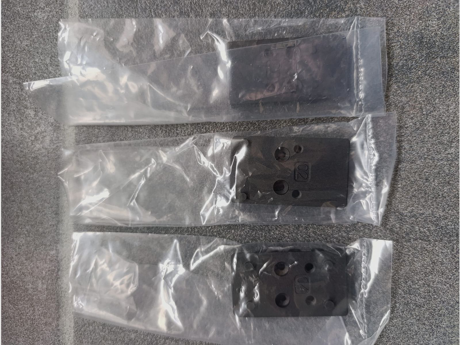 Adapterplatten RED DOT für Walther PDP T4E RAM Airsoft 6mm BB, 4,5mm