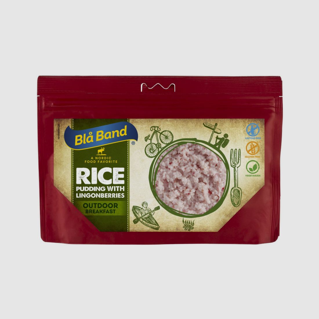 Blå Band Milchreis mit Preiselbeeren