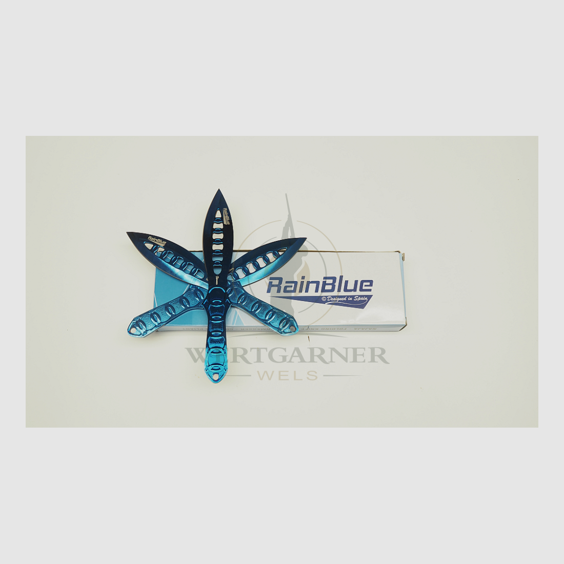 Set de 3 Lancers Bleu Pluie, image 2 sur 4