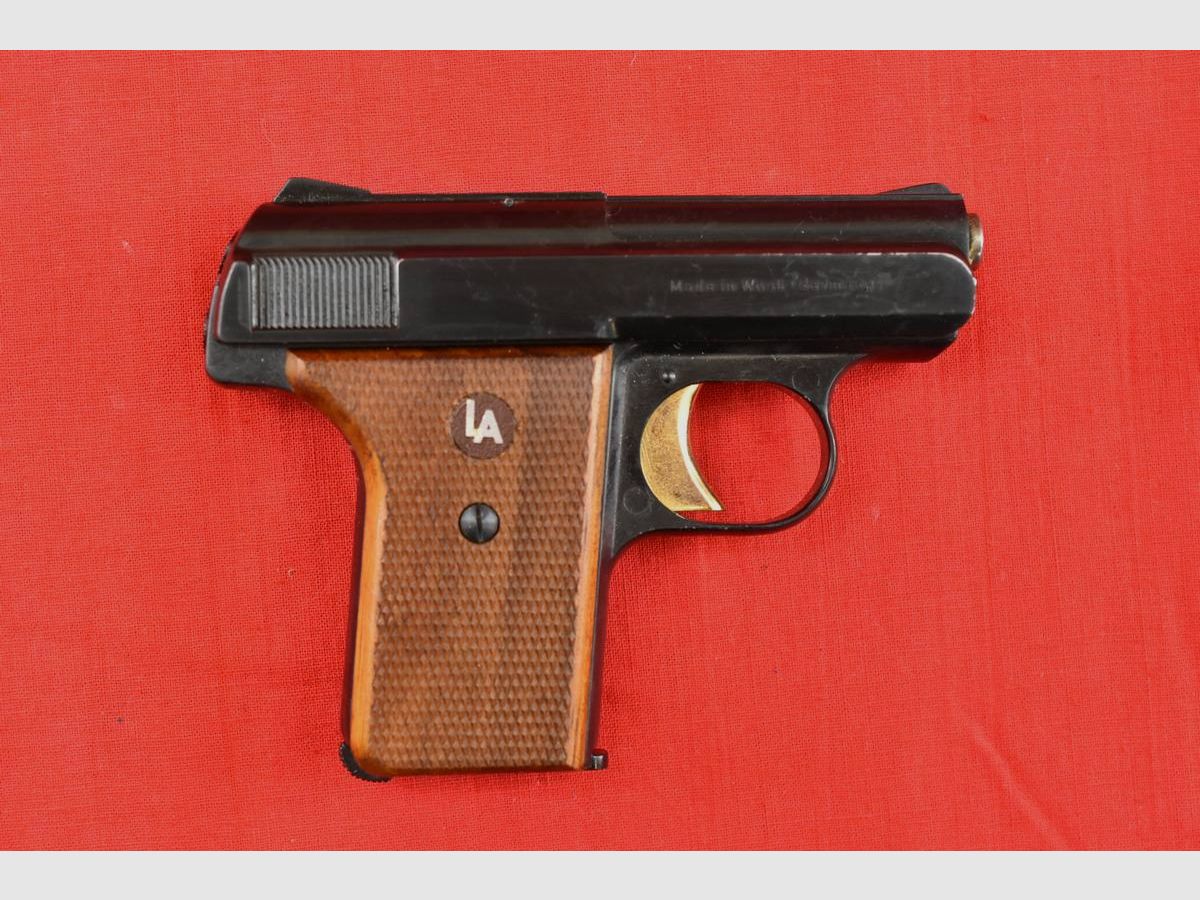 #675 Pistolet Reck P8 La Fury, fabriqué en RFA, année 1968, cal. 6,35, image 3 sur 15