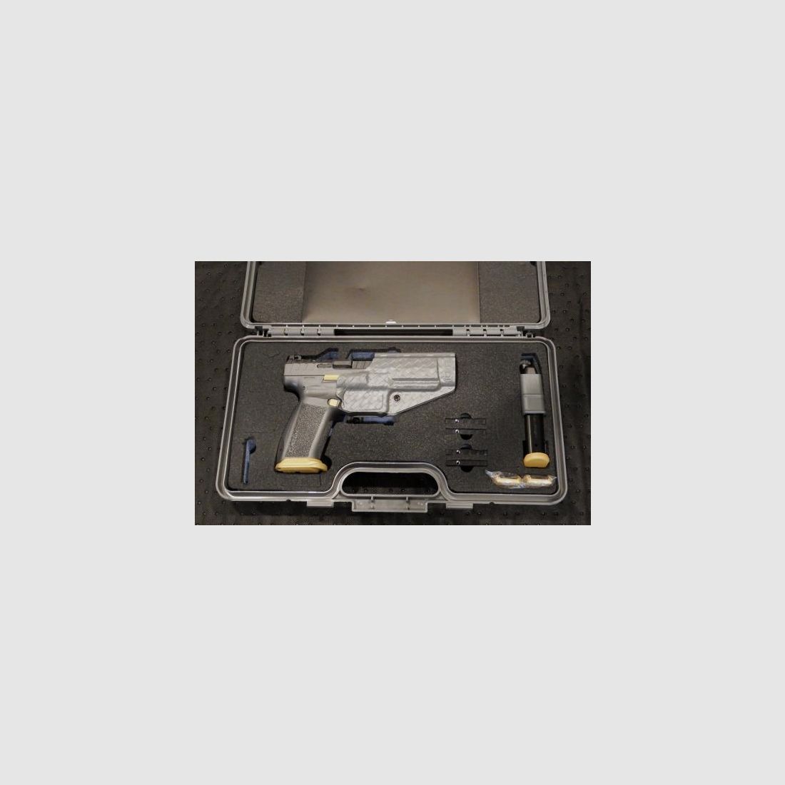 Canik SFx Rival Combat Grey 9mm Luger pistol, image 7 of 11