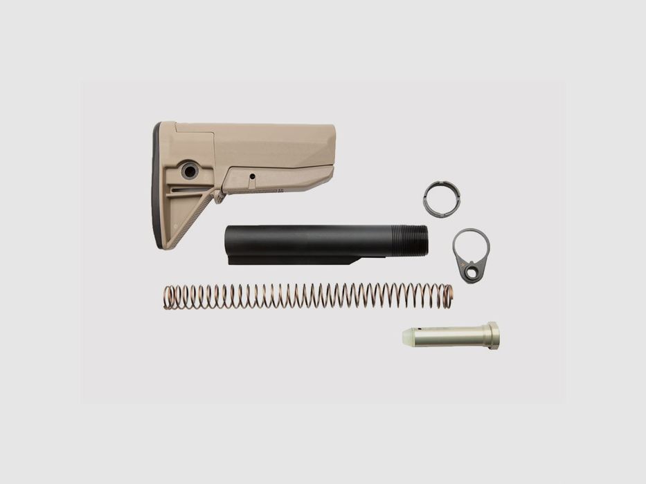 BRAVO COMPANY AR-15 BRAVO COMPANY BCMGUNFIGHTER STOCK ASSY COLLAPSIBLE MIL-SPEC FDE, imagen 1 de 6